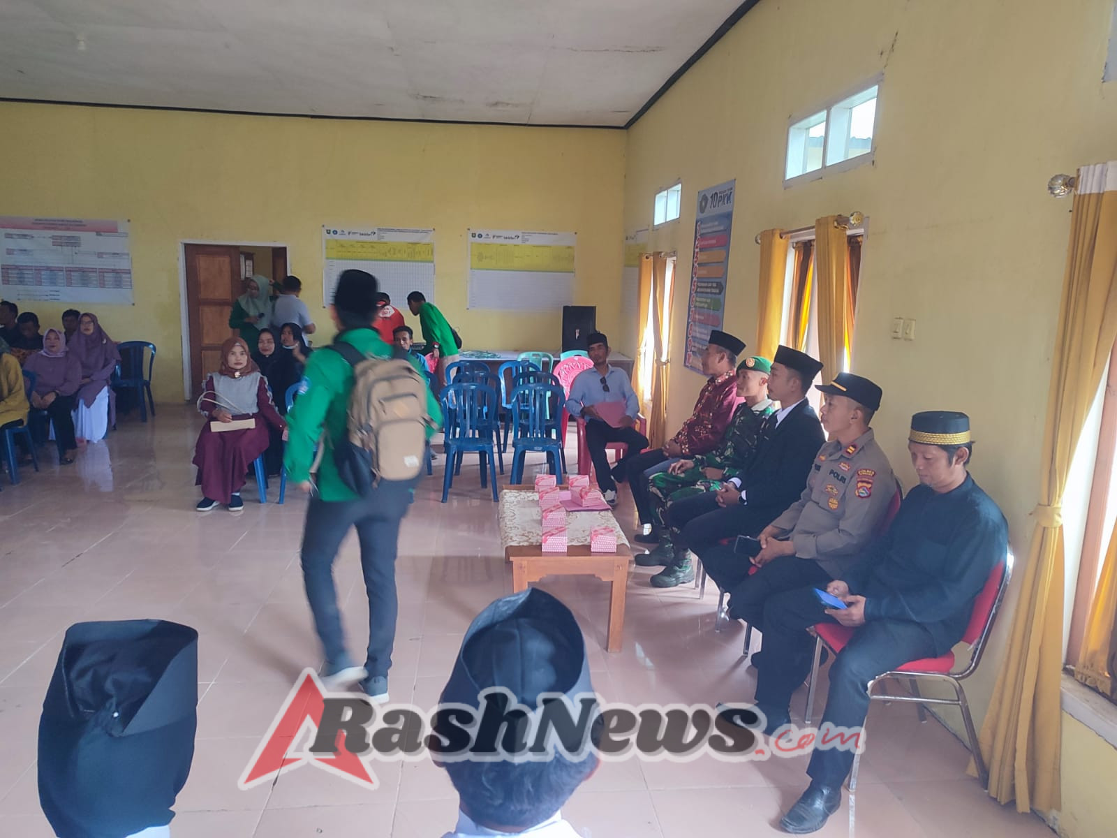 ‎Generasi Muda Ropang Resmi Dikukuhkan, Koramil 1607-03 Tegaskan Komitmen Pembinaan Karakter