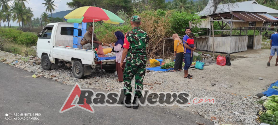 Wujudkan Kamtibmas, Babinsa Aktif Dengar Aspirasi Warga Maubasa