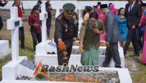 Kenang Jasa Pahlawan, Kodim 1612/Manggarai Tabur Bunga di TMP Lalong Tana Karot