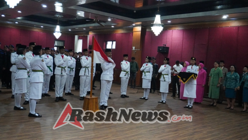 Semangat Nasionalisme Menggema di Pengukuhan Paskibraka Manggarai 2025