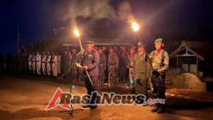 Hormati Jasa Para Pahlawan Terdahulu, Dandim 1603/Sikka Pimpin Apel Kehormatan Di TMB Iligetang.