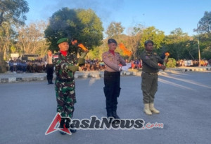 Kasdim 1618/TTU Tegaskan Taptu Jadi Simbol Soliditas dan Cinta Tanah Air