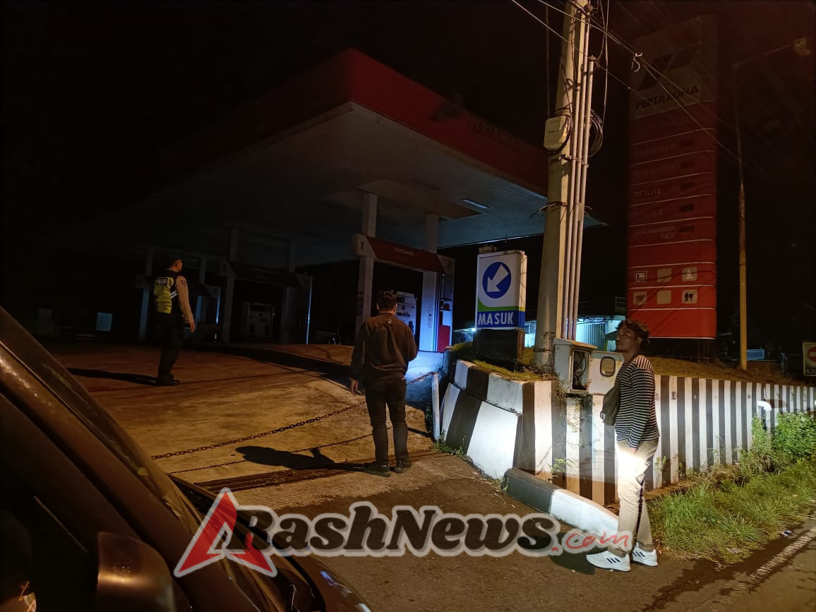 Blue Light Patrol Polsek Bebandem Cegah Gangguan Kamtibmas di Malam Hari