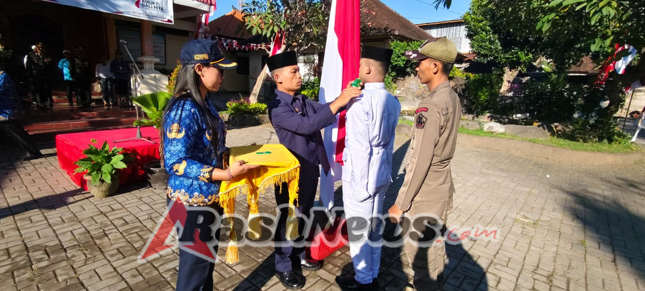 Paskibra Gerokgak 2025 Dikukuhkan, Siap Kibarkan Merah Putih