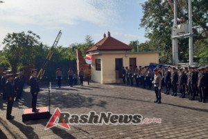 Polres Bandara Gelar Upacara HUT ke-80 RI, Wakapolres Pimpin Jalannya Upacara dengan Khidmat