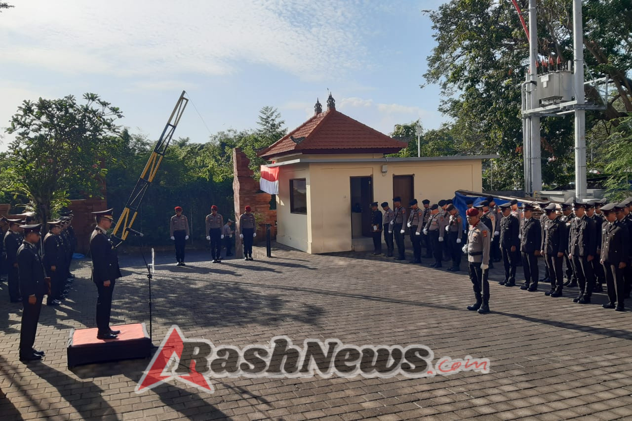 Polres Bandara Gelar Upacara HUT ke-80 RI, Wakapolres Pimpin Jalannya Upacara dengan Khidmat