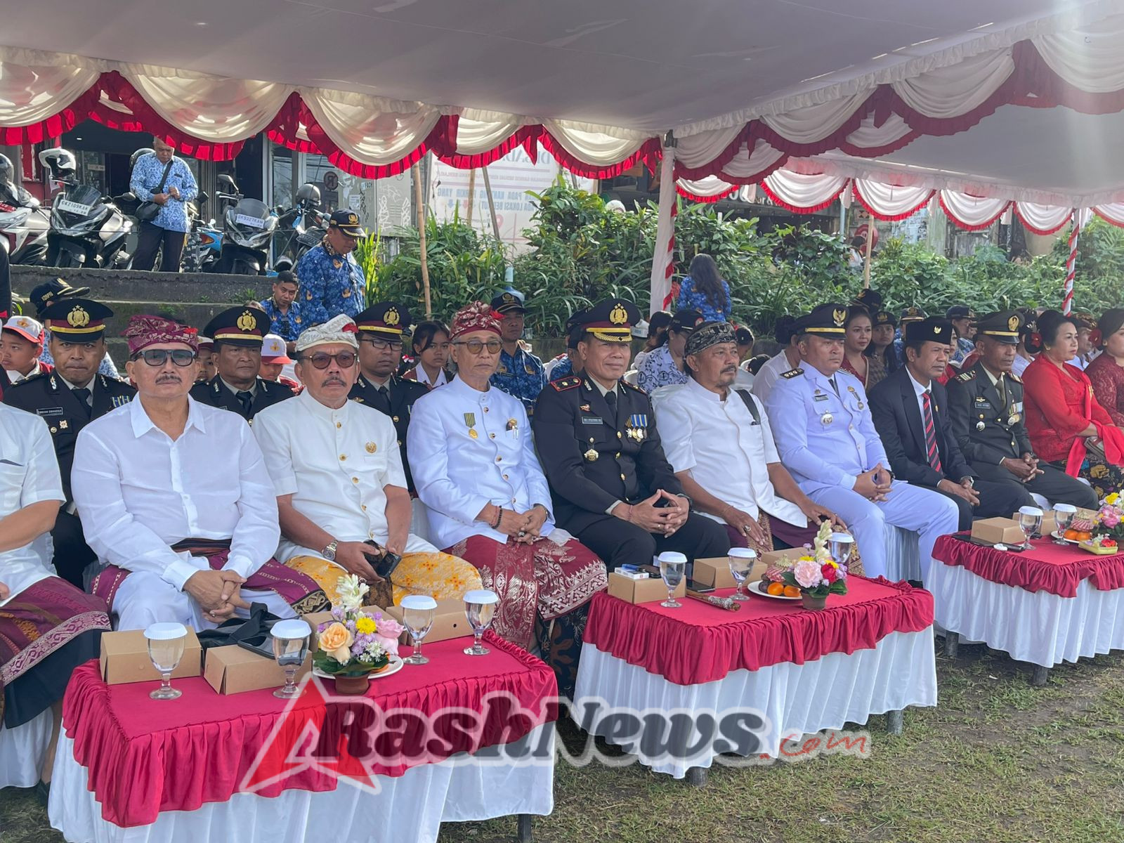 Upacara Bendera Peringatan Detik-Detik Proklamasi Kemerdekaan Republik Indonesia ke-80 Tahun 2025 di Kecamatan Ubud