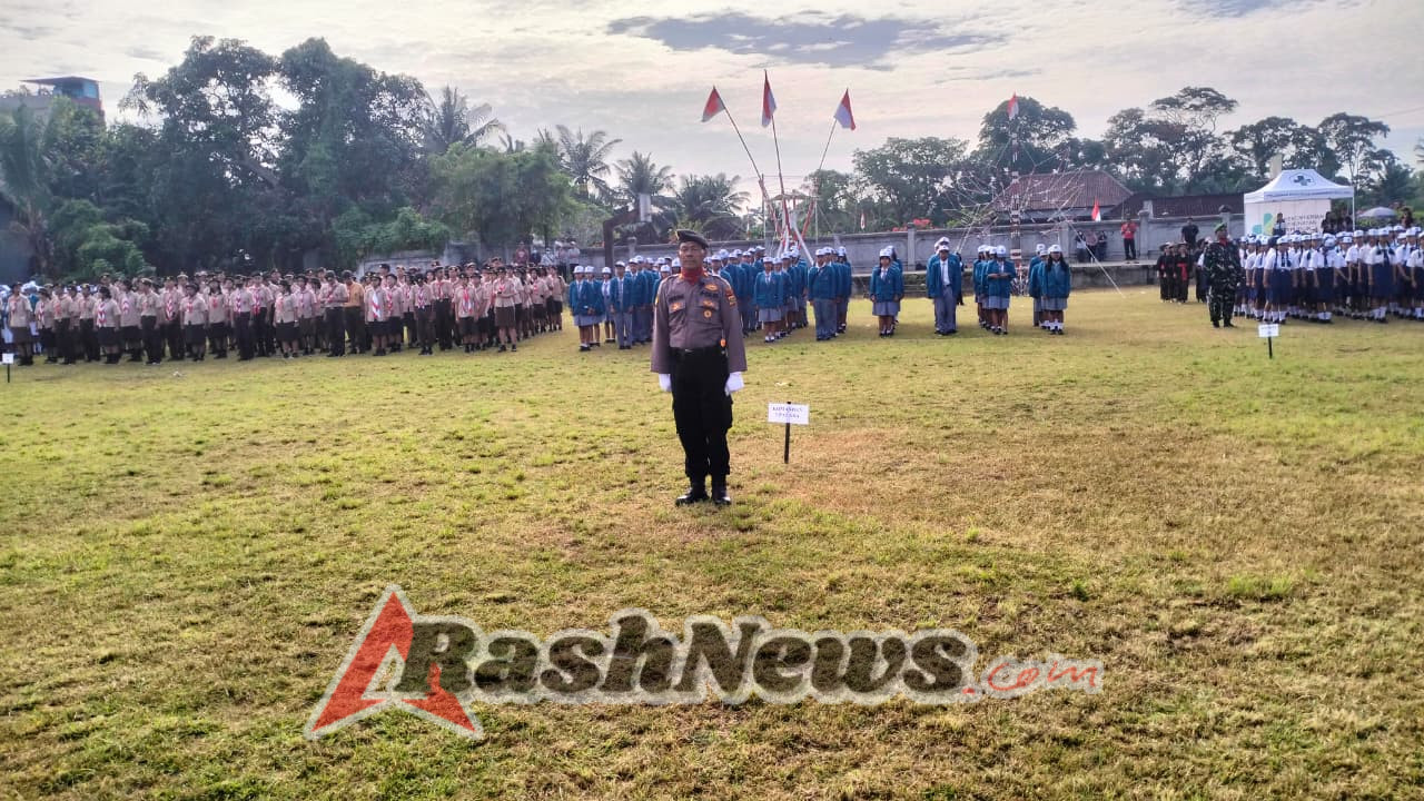 HUT Ke-80 RI, Kapolsek Selemadeg Hadiri Upacara di Bajera