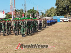 Kodim 1624/Flotim Perkuat Persatuan dan Nasionalisme dalam Upacara HUT ke-80 RI