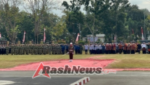 Letkol CZI Janu Hendarto Tegaskan Semangat Persatuan pada Upacara 17 Agustus