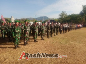 Dandim 1628/Sumbawa Barat Bersama Forkopimda Hadiri Upacara 17 Agustus