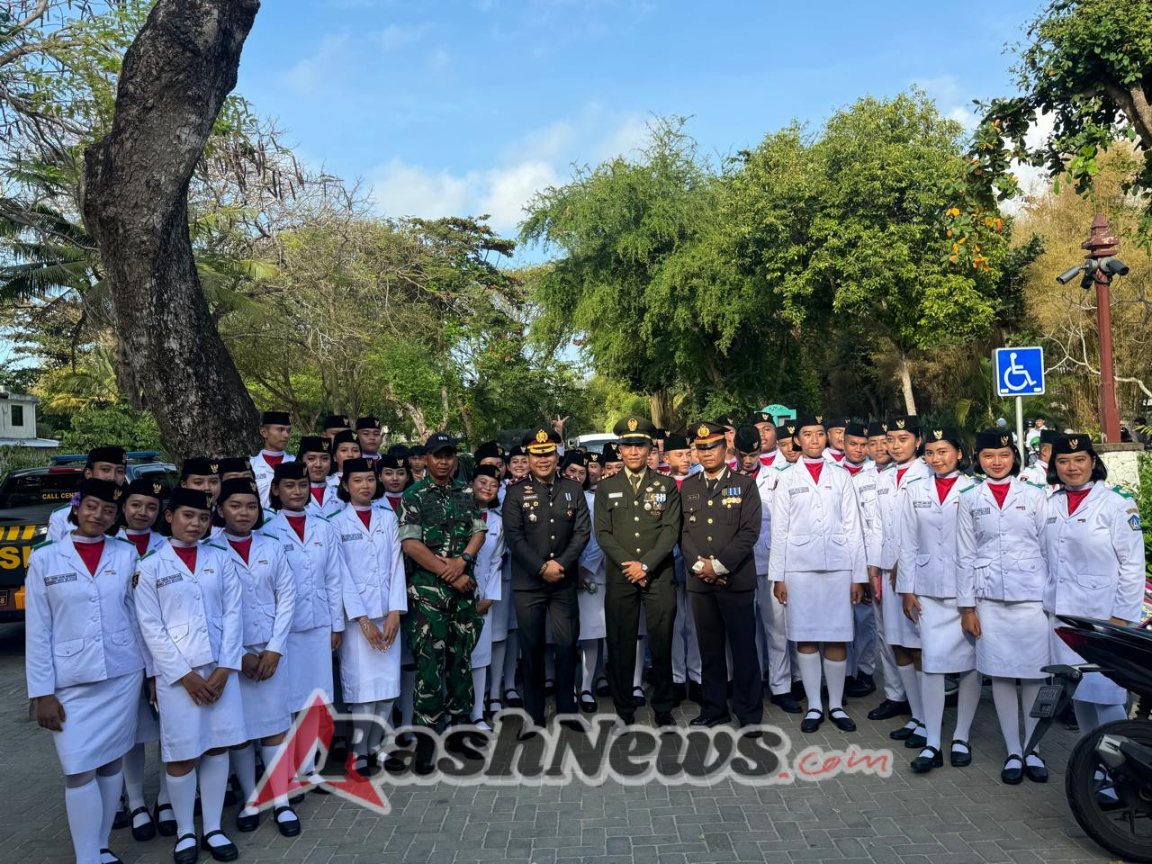 Upacara Peringatan Detik-Detik Proklamasi RI Ke-80 di Nusa Dua Berlangsung Khidmat