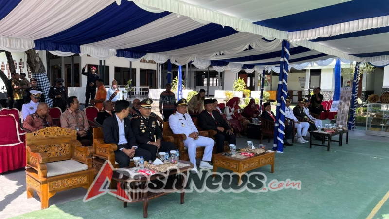 Upacara Pemberian Remisi Umum dan Pengurangan Masa Pidana Umum dalam rangka HUT ke-80 Kemerdekaan RI, Dandim 1603/Sikka Ikut Serta