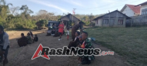 Babinsa Koramil 1602-03 Turun Langsung Pantau Kondisi Wilayah Mukureku Sa Ate