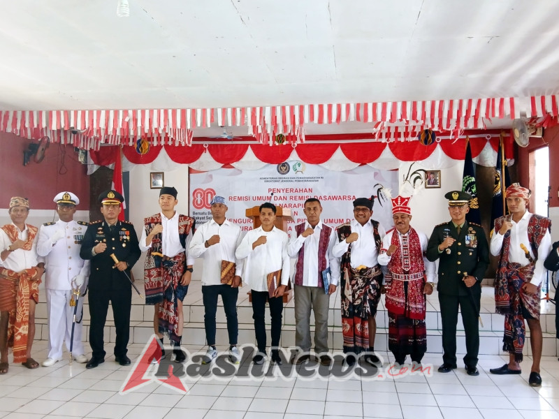 Lapas Waingapu Gelar Penyerahan Remisi, Dandim Sumba Timur Turut Hadir