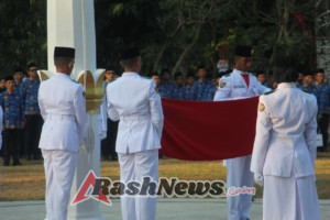 Kolaborasi TNI-Pemda Jadi Kunci Sukses Penurunan Bendera Merah Putih di Lombok Timur