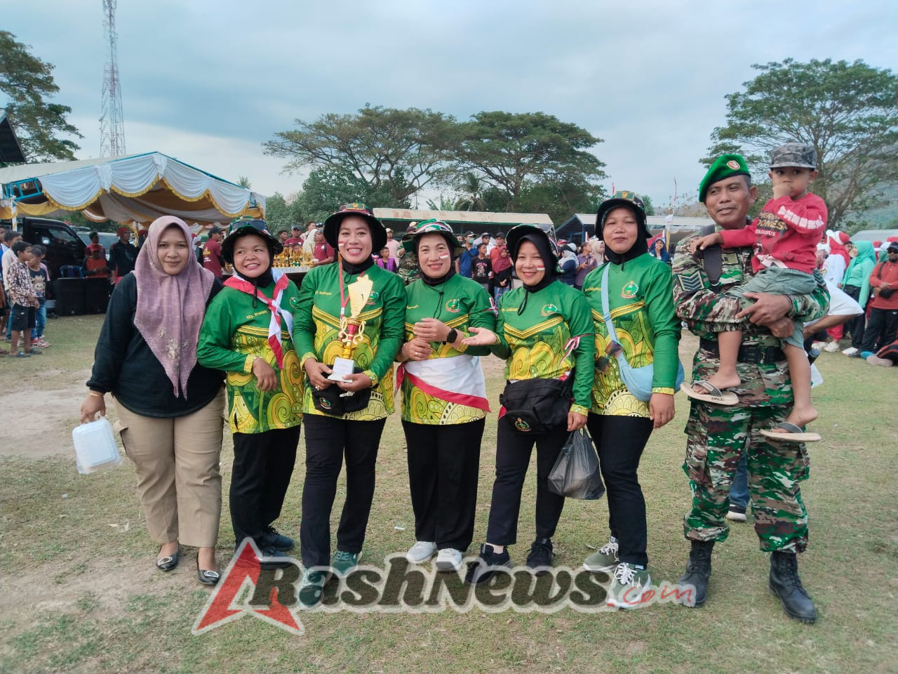 Koramil 1614-02 Kempo Harumkan Nama Lewat Persit