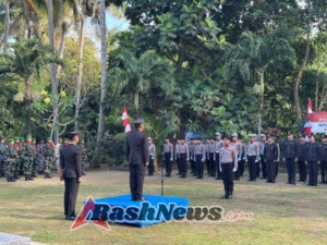 Wadanramil NUsa Penida Ajak Pupuk Persatuan Lanjutkan Perjuangan Isi Kemerdekaan Di HUT Ke 80 RI
