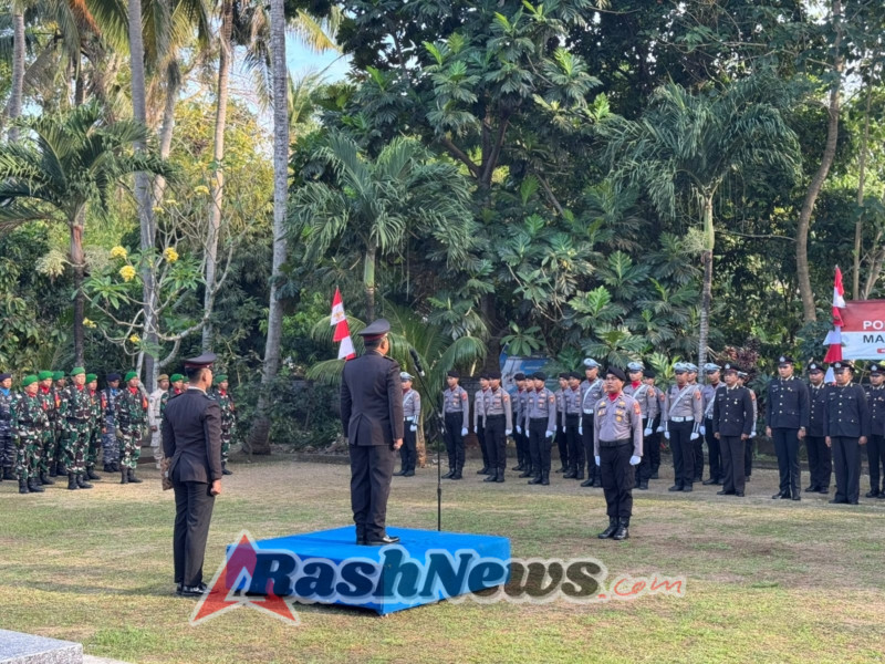 Wadanramil NUsa Penida Ajak Pupuk Persatuan Lanjutkan Perjuangan Isi Kemerdekaan Di HUT Ke 80 RI