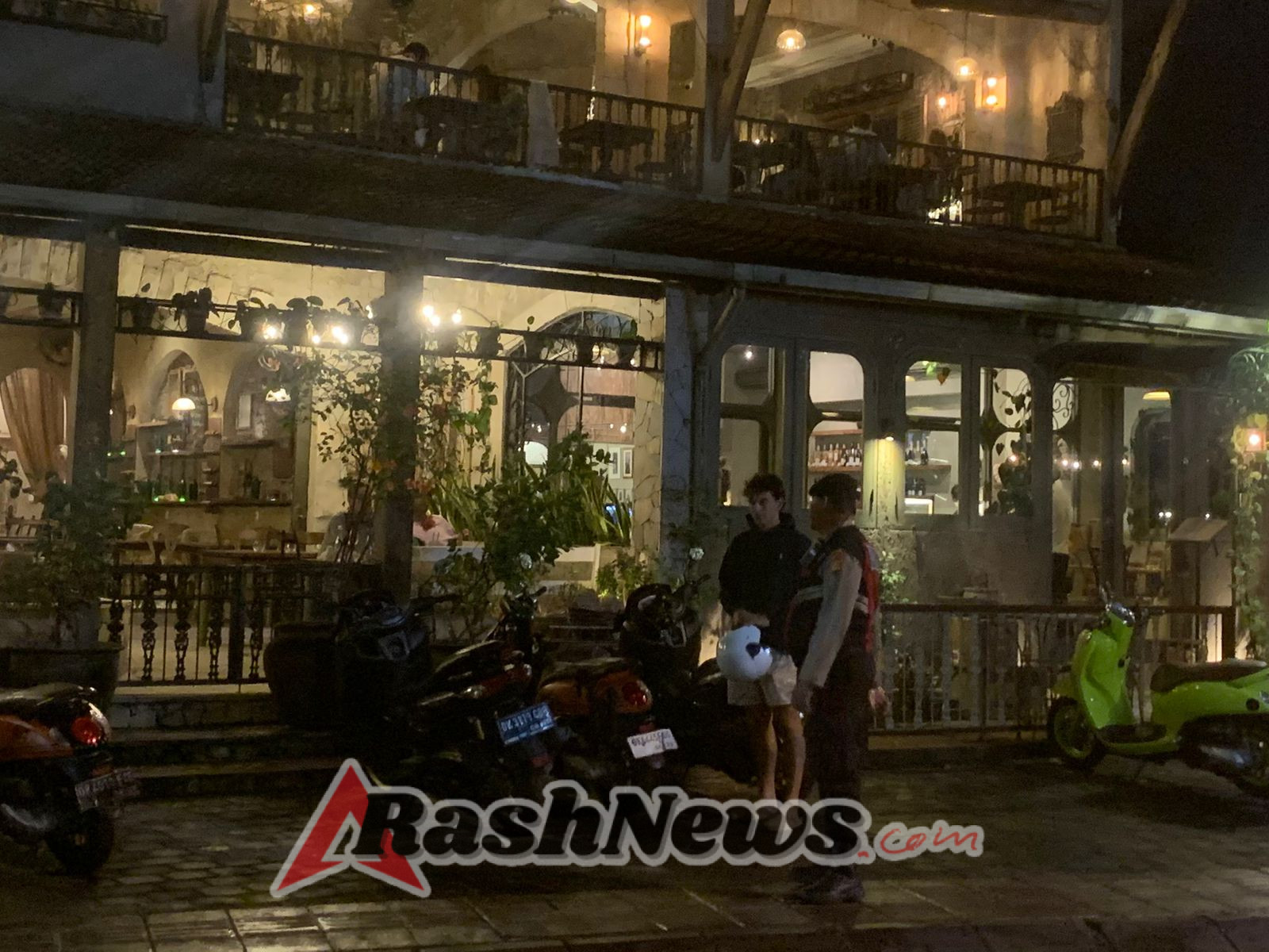 Cegah Kejahatan Di Jalur Wisata Polsek Kuta Utara Tak Henti Patroli