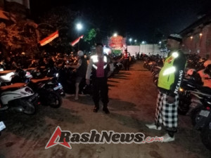 Polsek Mengwi Laksanakan Pengamanan Bola Voli BVC