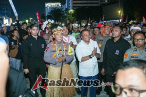 Kapolri dan Mensesneg Tinjau Panggung Rakyat di HI, Masyarakat Antusias