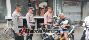 Satgas Preemtif Polres Karangasem Laksanakan Cooling Sistem Patroli Dialogis ke Desa Adat Bugbug