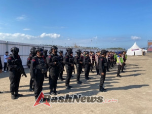 Polres Gianyar sukses amankan  Merdeka Fest 2025, situasi Aman dan Kondusif.