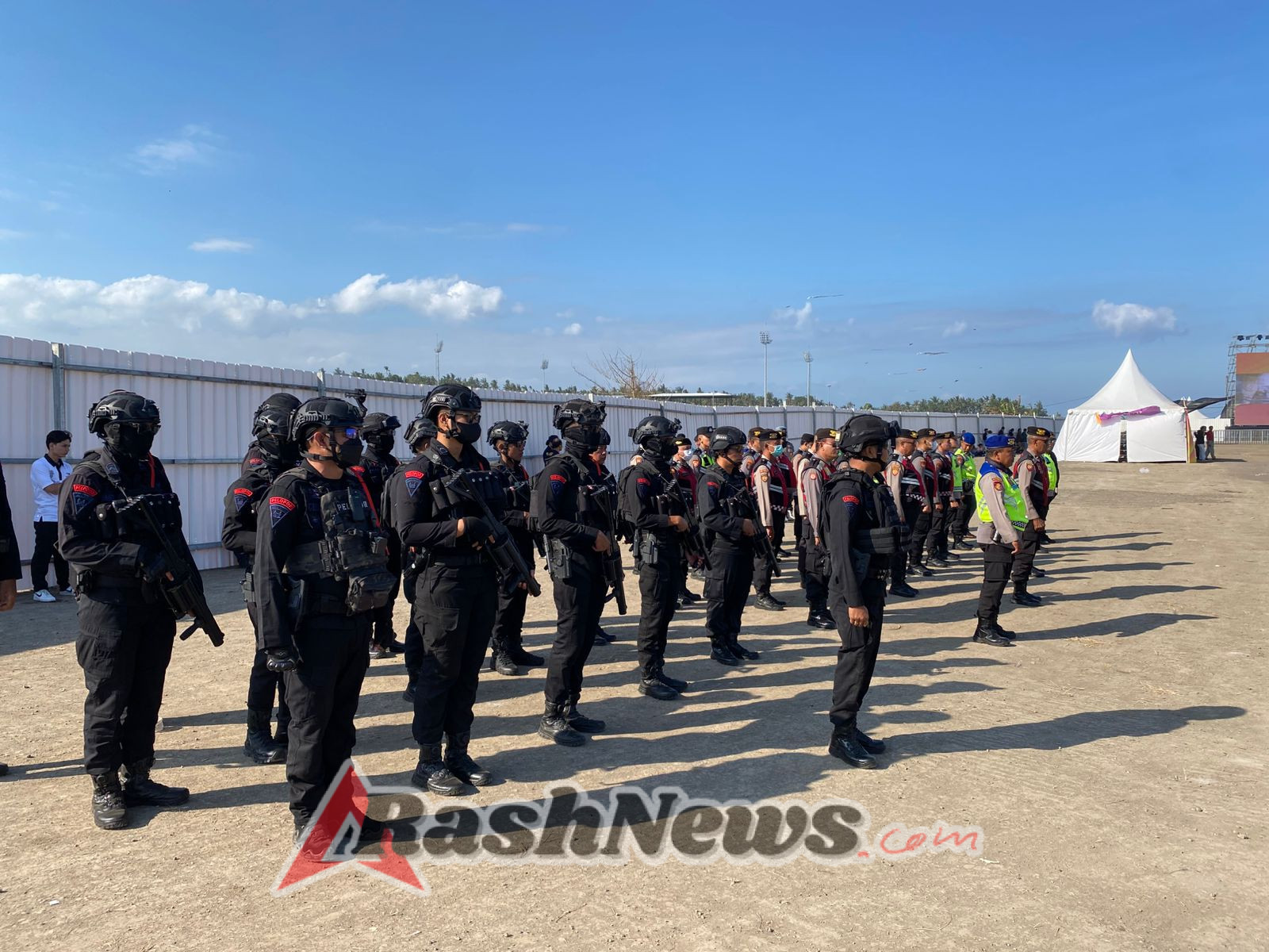 Polres Gianyar sukses amankan  Merdeka Fest 2025, situasi Aman dan Kondusif.