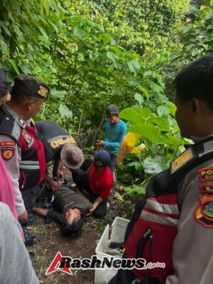 Seorang Buruh Jatuh ke Jurang di Ubud, Berhasil Dievakuasi Hidup-hidup