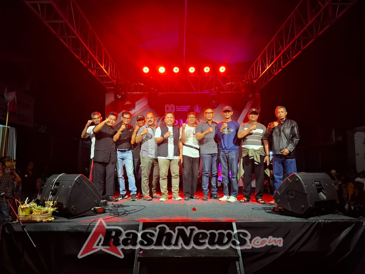 Harmoni Kebangsaan Dalam Meriahkan HUT ke-80 Kebangsaan RI
