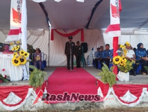 TNI dan Masyarakat Reok Tunjukkan Semangat Nasionalisme di HUT RI ke-80