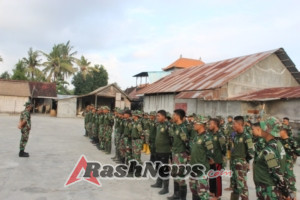 Jelang Rampung, Satgas TMMD Diperiksa Kesiapannya oleh Dansatgas dan Dan SSK