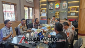Kapolres Tabanan Terima Audiensi Management DTW Tanah Lot, Bahas Persiapan Festival Tanah Lot 2025