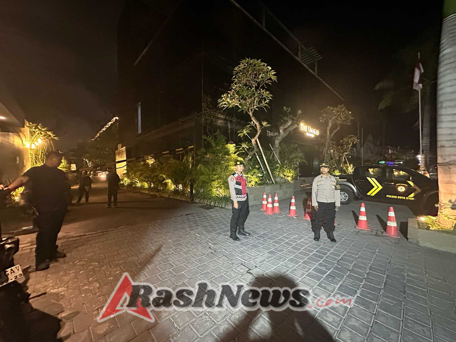 UKL Polsek Kuta Utara Ingatkan Security The One Umalas Waspadai  Kejahatan