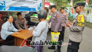 Polsek Denpasar Selatan Gelar Gerakan Pangan Murah, Salurkan 1 Ton Beras SPHP