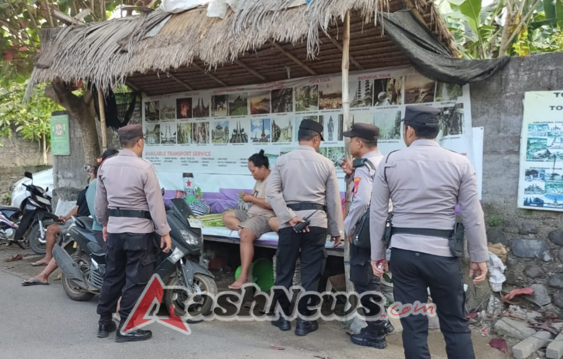 Satbinmas Polres Karangasem Laksanakan Dialogis Bersama Masyarakat Sampaikan Pesan Kamtibmas