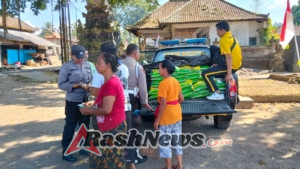 Polsek Baturiti dukung Gerakan Pangan Murah