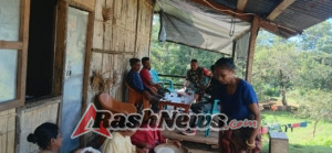 Komsos dan Pamwil Kodim 1602/Ende di Dusun E Mbuja: Masyarakat Sambut Positif Kehadiran Babinsa