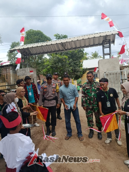 Gerak Jalan Unik Desa Dena Jadi Ajang Mempererat Silaturahmi dan Kebersamaan Warga dan Babinsa