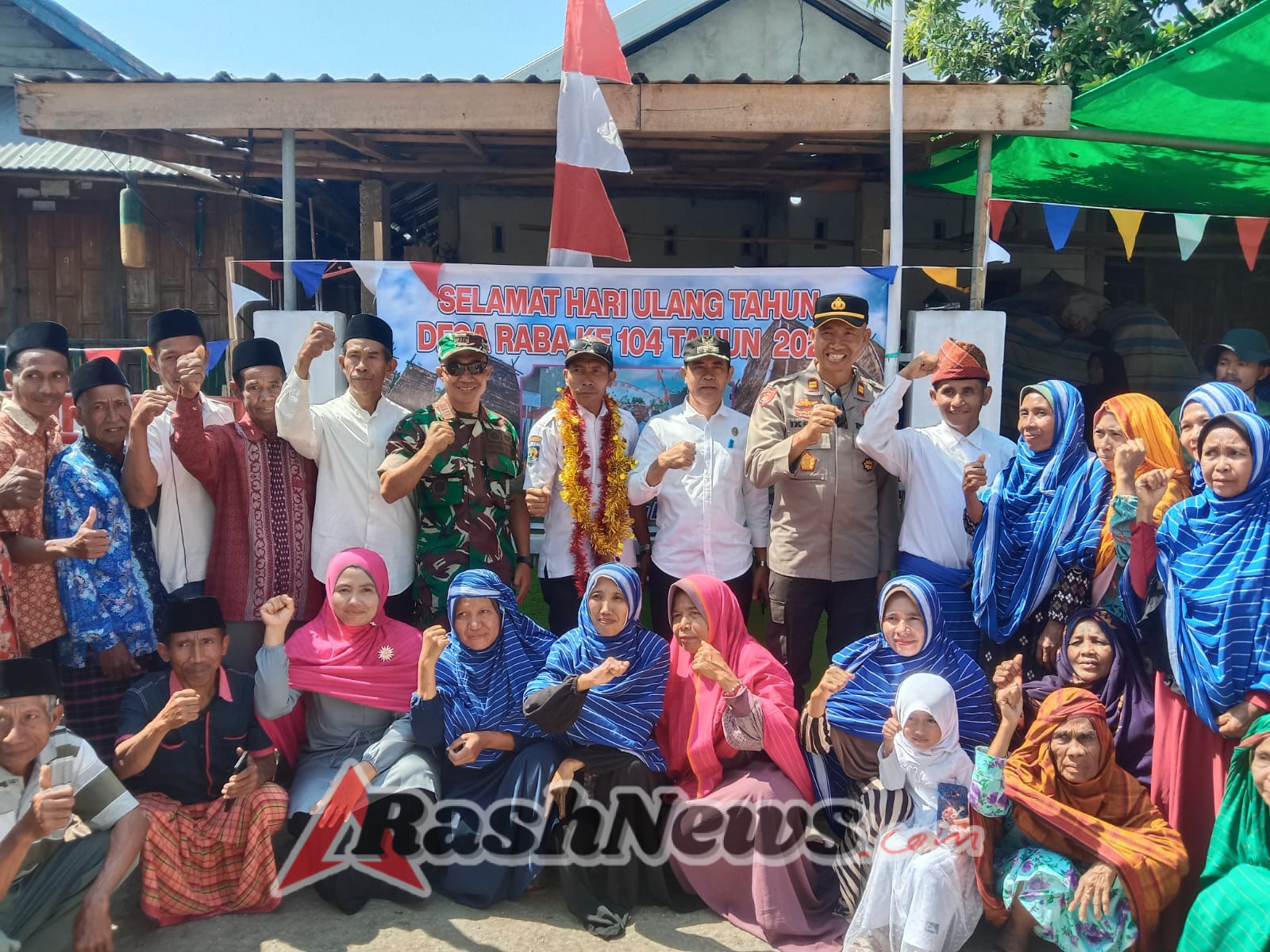 Sinergi TNI dan Masyarakat Wujudkan Lingkungan Bersih dan Asri di Wawo