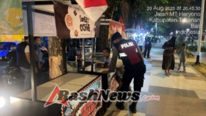Polres Tabanan Gelar Blue Light Patrol, Wujudkan Rasa Aman di Tengah Keramaian Kota