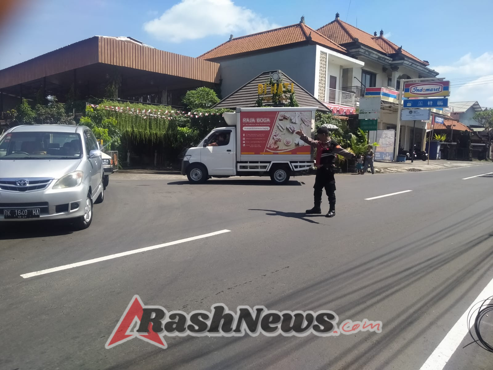 Polsek Abiansemal Intensifkan Gatur Lalin Sore, Dukung Kenyamanan Pengguna Jalan