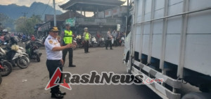 Wujudkan Keamanan Dan Kelancaran Aktivitas Masyarakat, Personil Unit Lantas Polsek Manggis