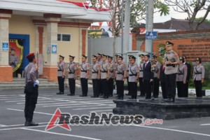 Kapolres Karangasem Pimpin Upacara Peringatan Hari Juang Polri