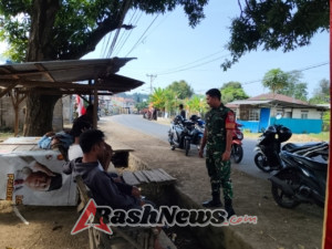 TNI AD Aktif Monitoring Kamtibmas di Wilayah Binaan Ende