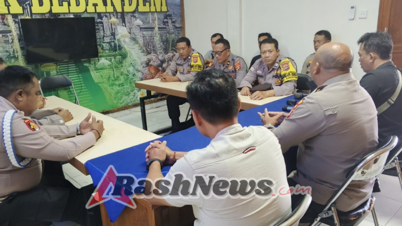 Usai Apel Pagi, Kanit Reskrim Polsek Bebandem Pamit Pindah Tugas