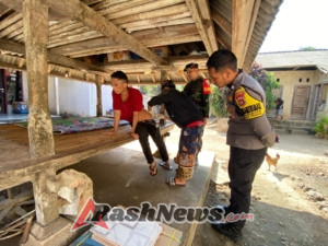 Dukungan Dan Perhatian Khusus TNI, Sertu Suantara Turun Langsung Dampingi Nakes Cek Kesehatan ODGJ
