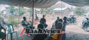 Babinsa Koramil 1618-05/Biut Ajak Warga Desa Biloe Jaga Keharmonisan Keluarga dan Keamanan Desa