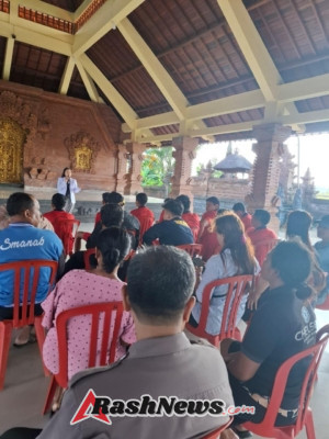 Jelang HUT Polwan RI Ke 77, Polwan Polres Badung Adakan Bakti Kesehatan